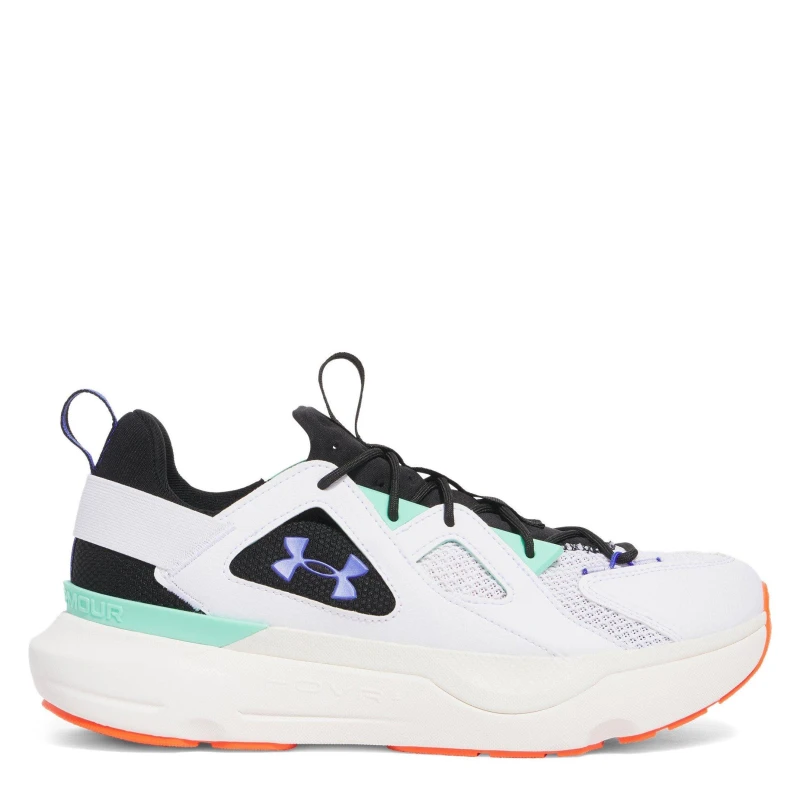 Image of Under Armour Unisex Adults Infinite Sportstyle Runner Wht/Wht/Violet unisex 7 (41)