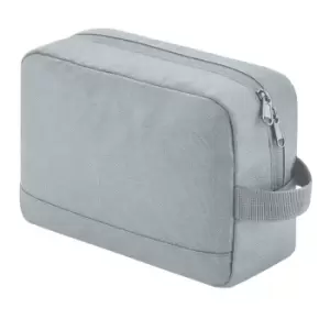 image of Bagbase Essential Recycled Toiletry Bag (One Size) (Pure Grey)