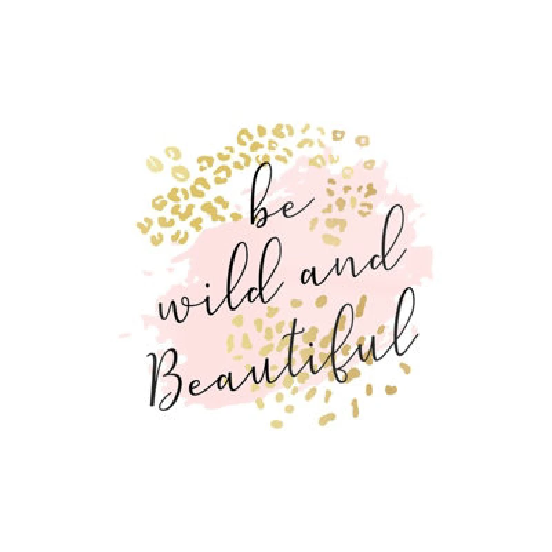 Image of Warren Reed Designer Be Wild And Beautiful Glass Chopping Board
