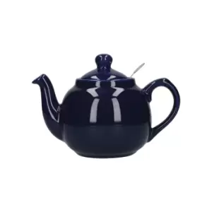 image of Farmhouse Teapot, Cobalt Blue, Four Cup - 900ml Boxed