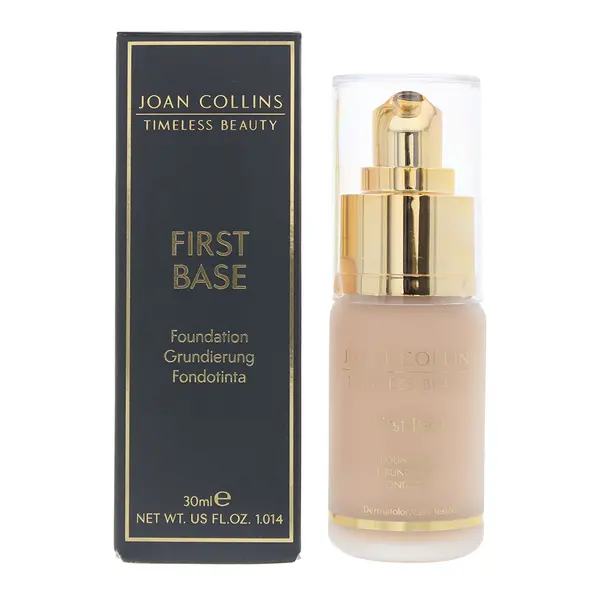 image of Joan Collins First Base Warm Fair Foundation 30ml