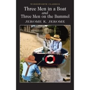 Image of Three Men in a Boat & Three Men on the Bummel by Jerome K. Jerome (Paperback, 1992)