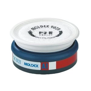 Image of Moldex EasyLock A1P2 R Pre-assembled Filter (Wrap of 2)