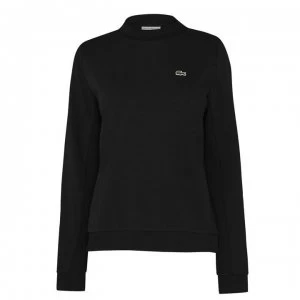 Image of Lacoste Logo Sweatshirt - Black