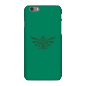 image of Nintendo The Legend Of Zelda Tribal Hyrule Crest Phone Case - iPhone 6S - Snap Case - Matte