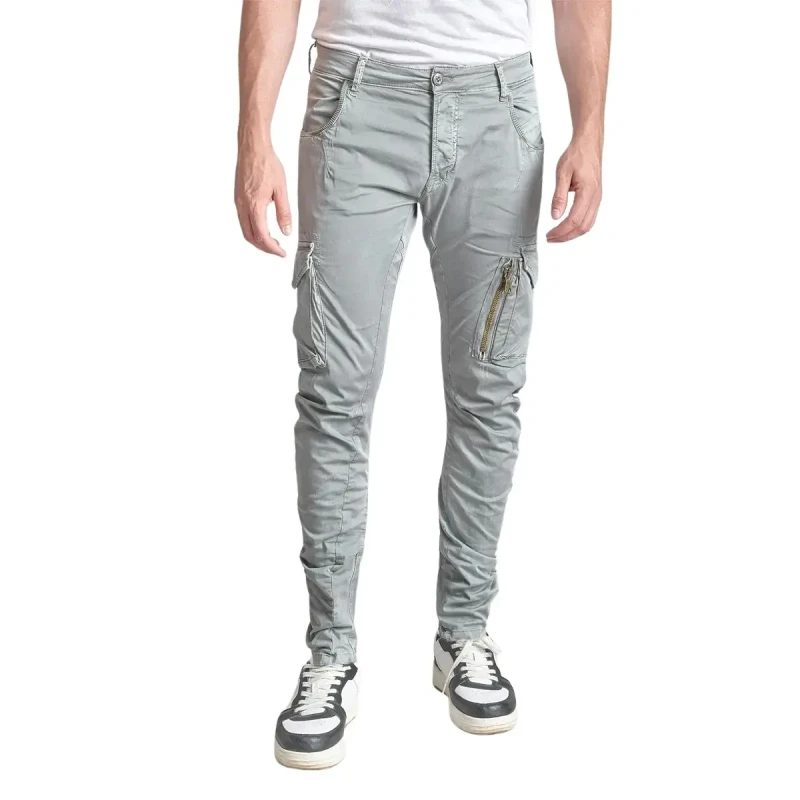 Image of Le Temps des cerises Cargo pants Le Temps des cerises Alban Gris Male 32