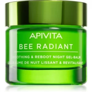 image of Apivita Bee Radiant Detoxifying and Smoothing Night Gel Balm 50ml