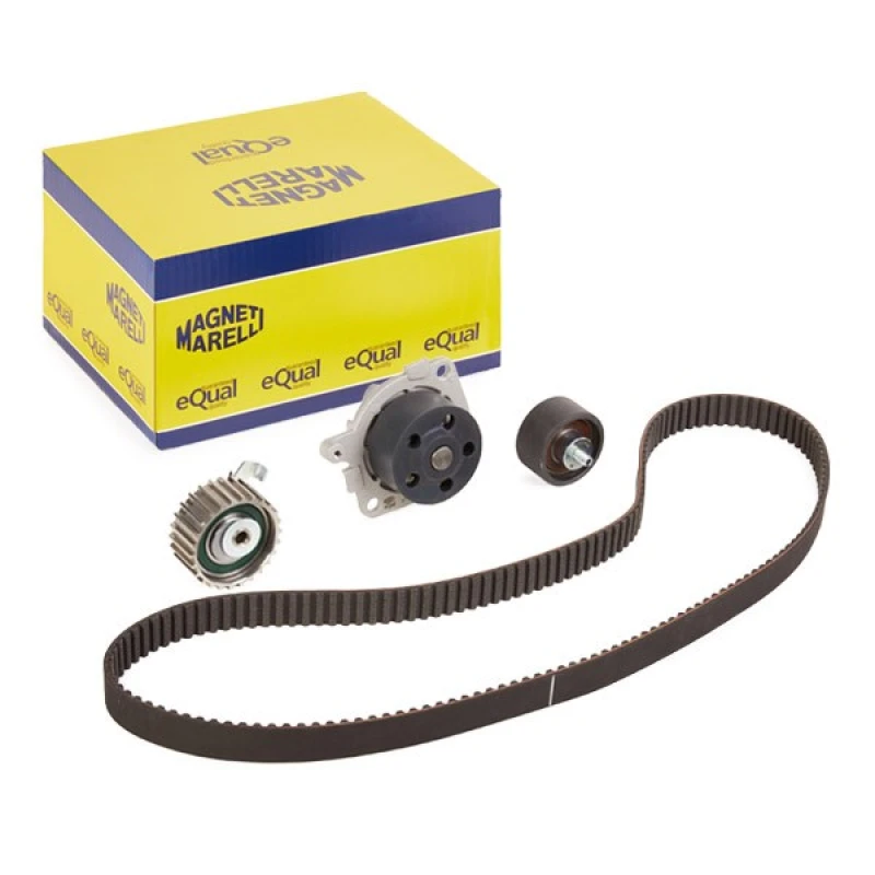 Image of MAGNETI MARELLI Water pump and timing belt kit MAGNETI MARELLI 132011160053