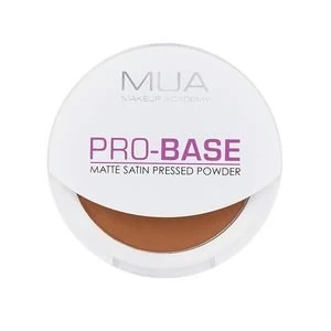 image of MUA Pro Base Matte Satin Pressed Powder - Caramel Brown