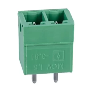Image of Phoenix Contact 1803426 MCV 1,5/ 2-G-3,81 2 Way Terminal Block Hea...