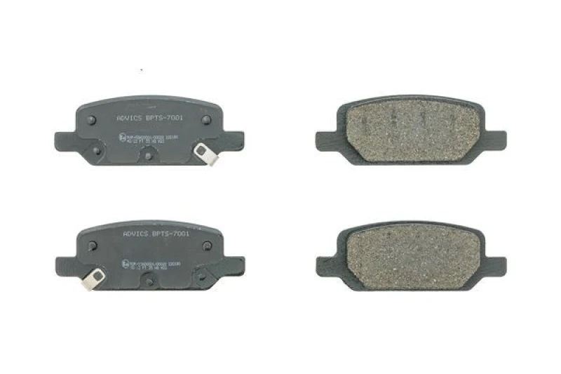Image of AISIN Brake pad set AISIN BPTS-7001