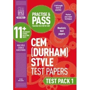 Image of Practise and Pass 11+ CEM Test Papers - Test Pack 1 by Peter Williams (Paperback, 2016)