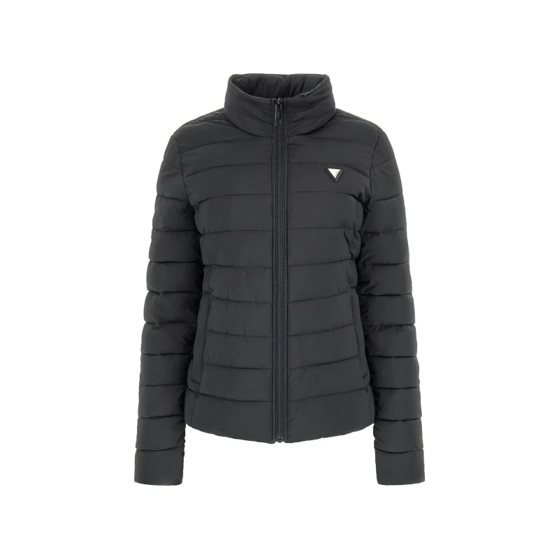Image of Guess Womens down jacket Guess Solid Heavy Diann Noir Female XS