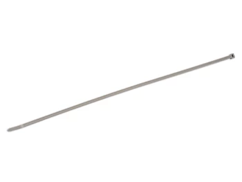 Image of Hellermann Silver Cable Tie 390 x 4.6 T50L Pk 100 Connect 30292