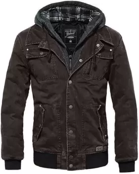 Image of Brandit Dayton Jacket, grey Size M grey, Size M