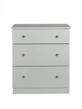 Image of Swift Verve Ready Assembled 3 Drawer Deep Chest