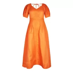 Ted Baker Opalz Midi Dress - Orange