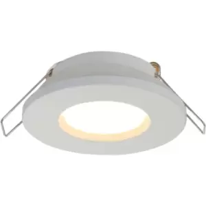 image of Sienna Lighting - Sienna Pelite Spot Recessed Downlight Matt White IP44