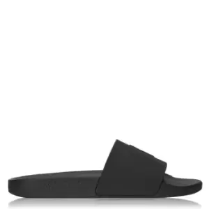 Image of Polo Ralph Lauren Logo Sliders - Black