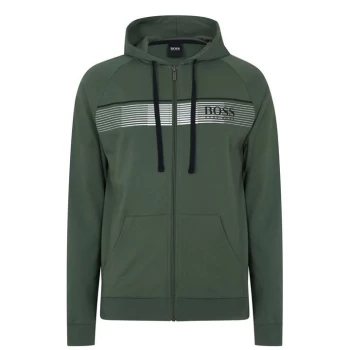 Image of BOSS Authentic Zip Hoodie - Green