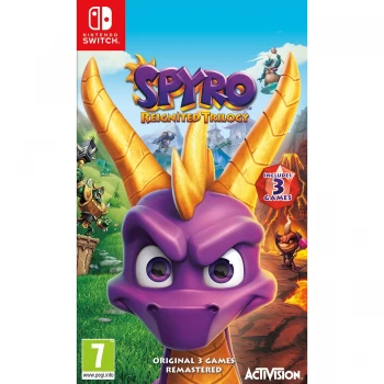 image of Spyro Reignited Trilogy Nintendo Switch Game