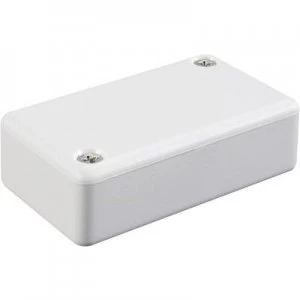 image of Hammond Electronics 1551RGY 1551RGY EU casing 50 x 50 x 20 Acrylonitrile butadiene styrene Grey-white (RAL 7035)