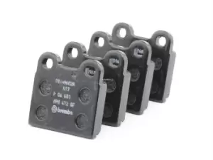 Image of BREMBO Brake pad set VW,BMW,OPEL P 06 001 0000060712608,0000060714402,0000060714404 0000060723585,0000060724237,0060712608,0060714402,0060714404