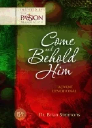 Image of come and behold him advent devotional
