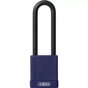 image of 74/40HB75 40MM Aluminium Padlock 1-KEY 75MM Long Shackle Purple