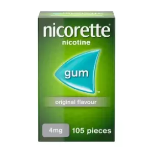 image of Nicorette 4mg Original Gum 105x Pieces