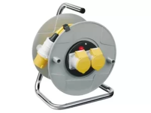 image of Brennenstuhl AK260 Cable Reel 110V 25m 16A 2 Socket