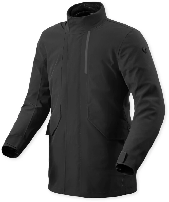 Image of Rev It Centro H2O Motorcycle Jacket S Black
