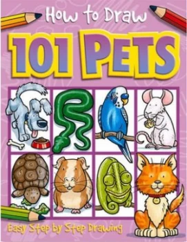 Image of How to Draw 101 Pets by Dan Green Paperback