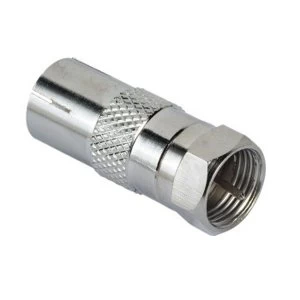 Image of Hama SAT Adapter, F plug - coax socket