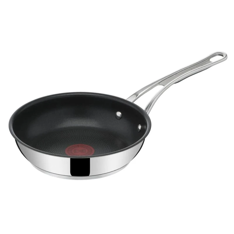 Image of Tefal Jamie Oliver Cooks Classics Stainless Steel 24cm Frypan Silver