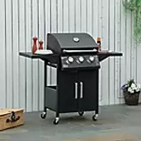 Image of OutSunny BBQ Grill 55 x 109 cm