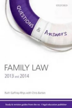 Image of Family Law by Ruth Gaffney-Rhys Paperback