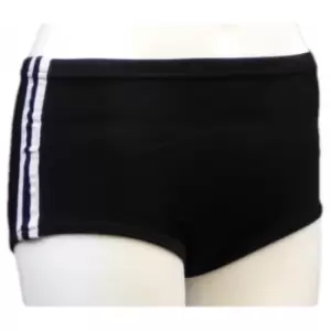 image of Carta Sport Mens Athletic Briefs (26R) (Black/White)