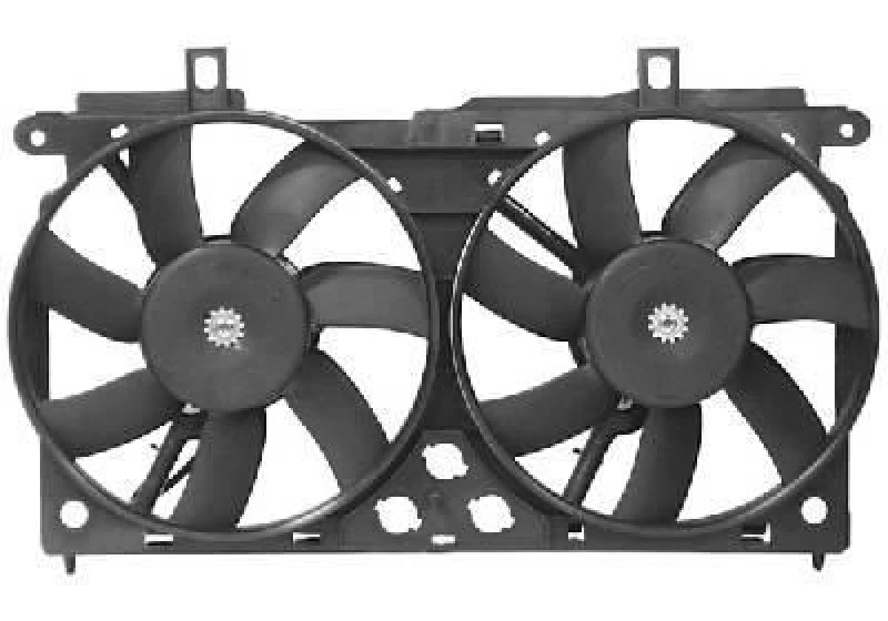 Image of VAN WEZEL Fan, radiator VAN WEZEL 0951749