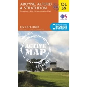 image of Aboyne, Alford & Strathdon (Sheet map, folded, 2015)