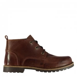 image of Firetrap Hylo Mens Leather Boots - Brown