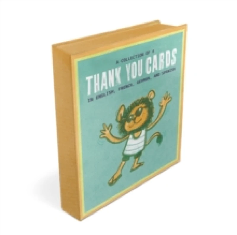 Image of Em & Friends Thank You Around the World, Box of 8 Assorted Postcard book or pack