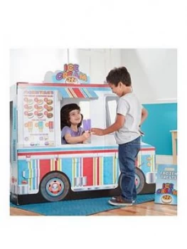 image of Melissa & Doug Food Truck Indoor Playhouse