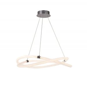 Image of Ceiling, 60W LED, 3000K, 4500lm, IP20, Chrome