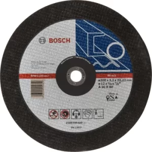 Image of 2608600649 300X22.2X3.2Mm Metal Cutting Disc Flat