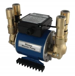 Image of Wickes Twin Impeller Shower Pump 3 Bar