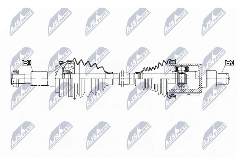 Image of NTY Drive shaft NTY NPW-PS-006