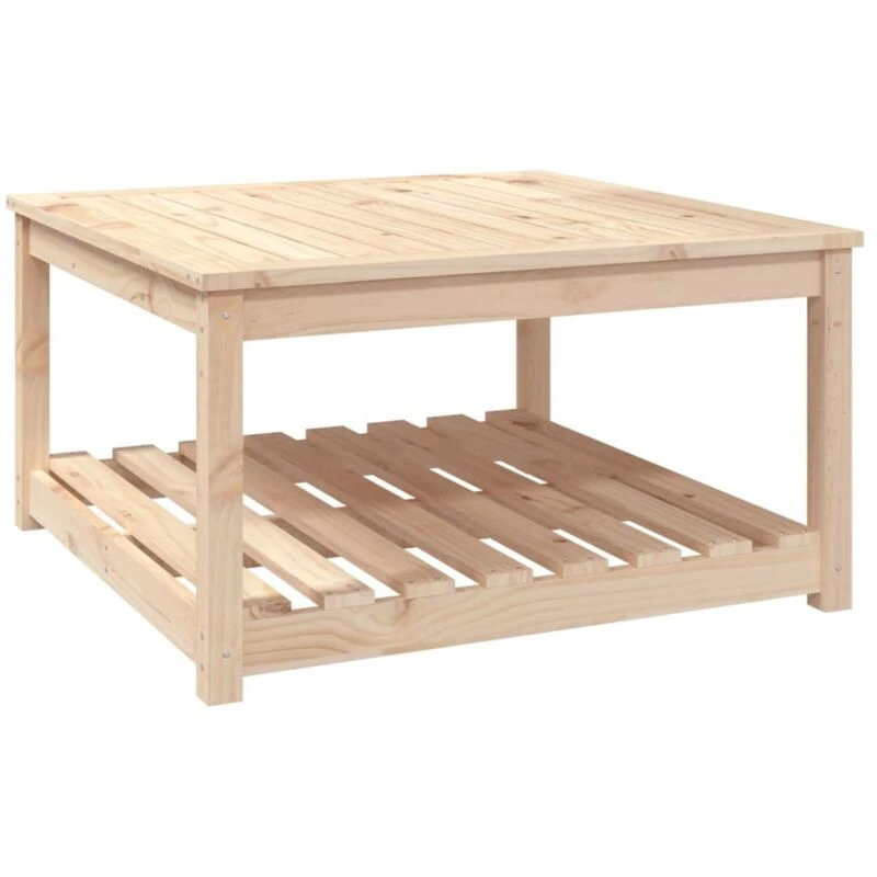 Image of VIDAXL Garden Table 82.5x82.5x45cm Solid Wood Pine Vidaxl 8720845692506