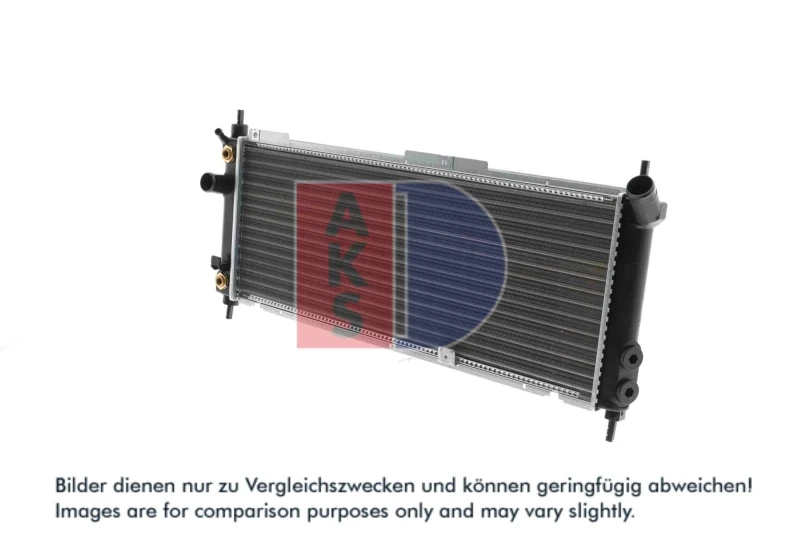 Image of AKS DASIS 150019N Engine radiator Aluminium, Mechanically jointed cooling fins Radiator,engine cooling (470)