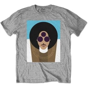 image of Prince - Art Official Age Mens Large T-Shirt - Grey